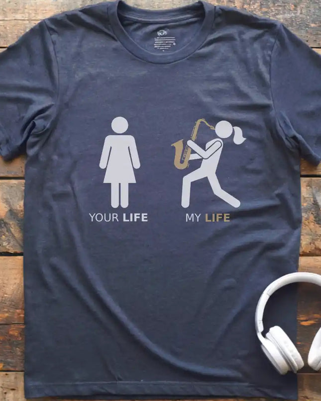 Life Sax Female T-Shirt