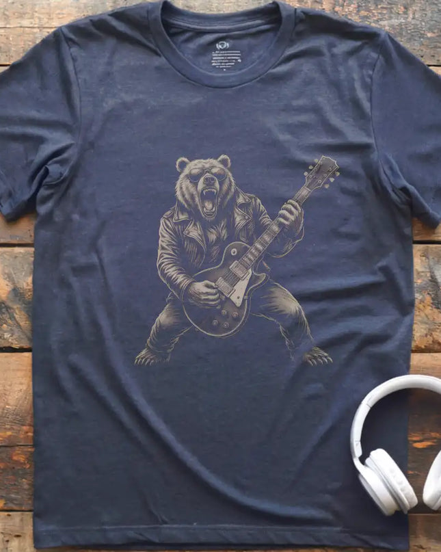 Bear Electric Guitar T-Shirt