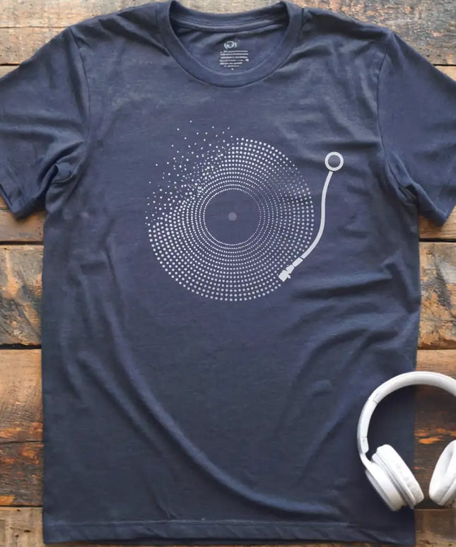 Vinyl Smash Mono T-Shirt