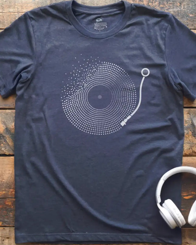 Vinyl Smash Mono T-Shirt