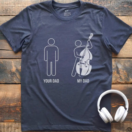 KIDS Dad Double Bass T-Shirt