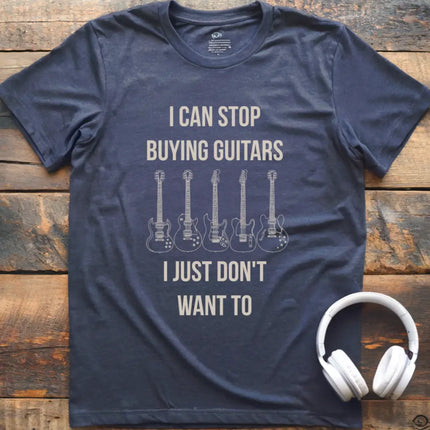 I Can Stop Guitar T-Shirt