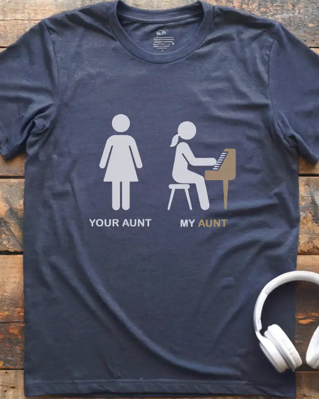 Aunt Piano T-Shirt
