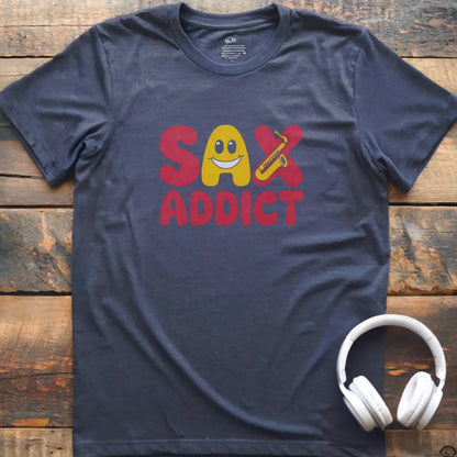 Sax Addict Red T-Shirt