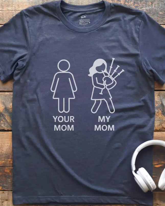 KIDS Mom Bagpipes T-Shirt