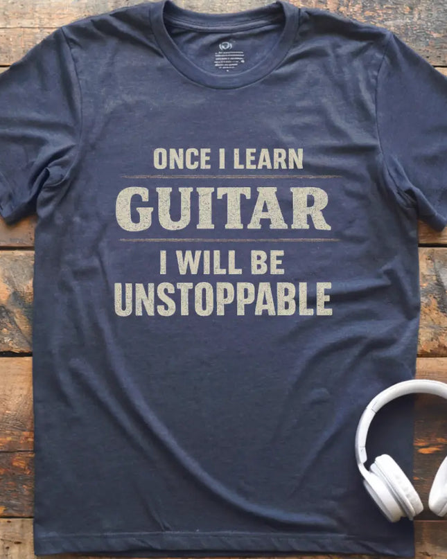 Once I Learn Guitar T-Shirt