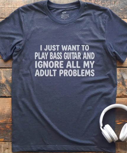 Play Bass Guitar T-Shirt