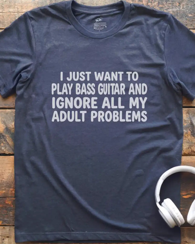 Play Bass Guitar T-Shirt