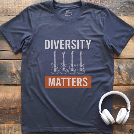 Diversity Matters Guitar T-Shirt