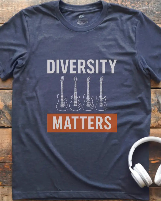 Diversity Matters Guitar T-Shirt