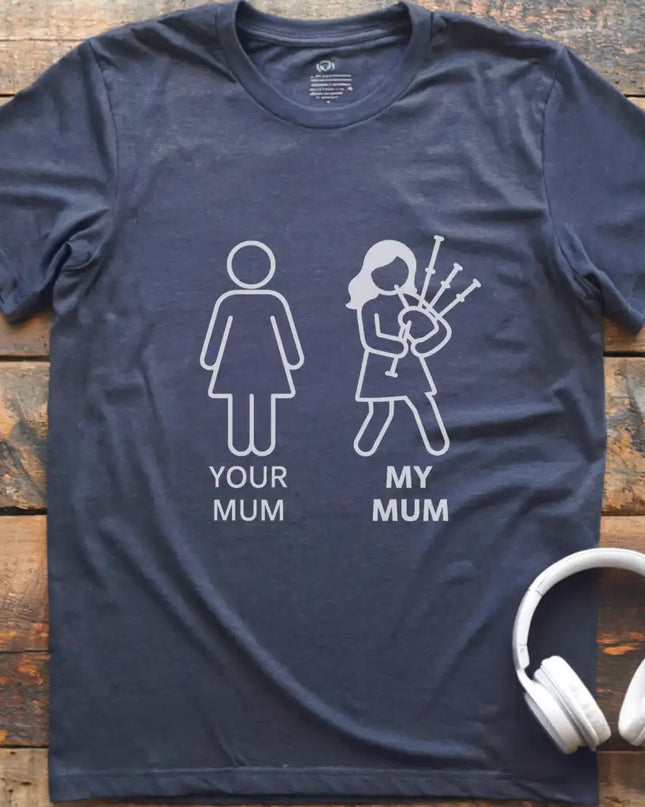 KIDS Mum Bagpipes T-Shirt