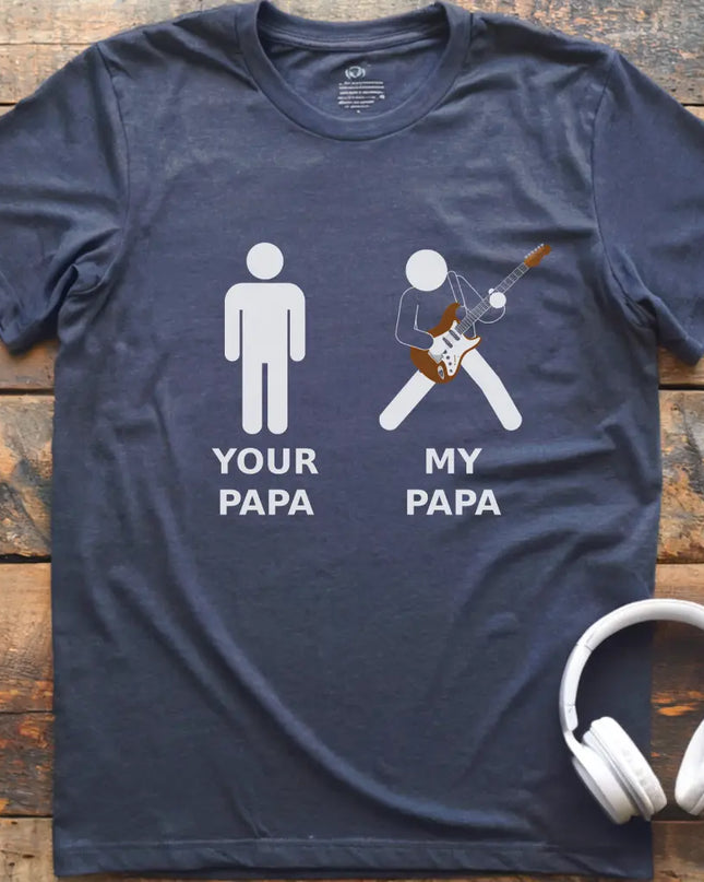 KIDS Papa Electric Guitar T-Shirt