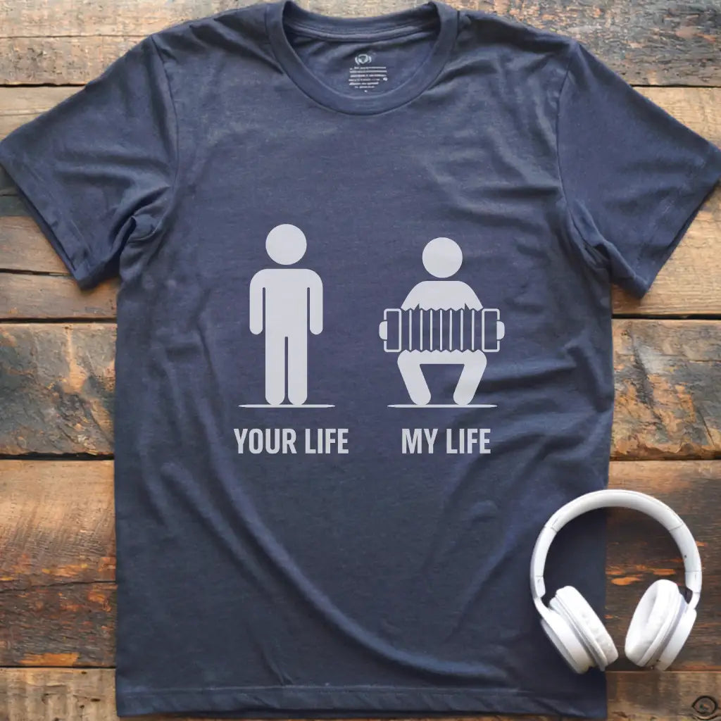 Life Bandoneon Male T-Shirt
