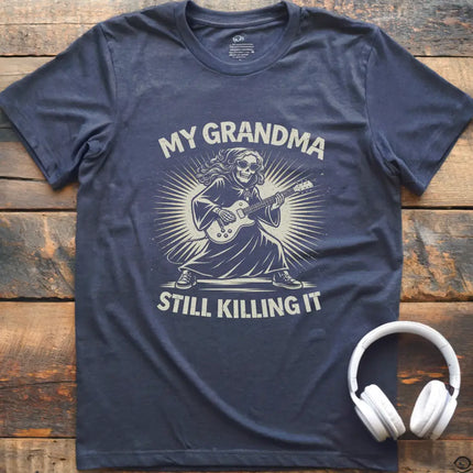 Grandma Still Guitar T-Shirt