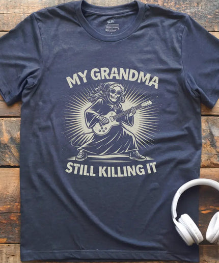 Grandma Still Guitar T-Shirt