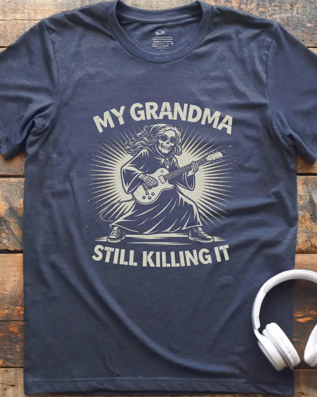 Grandma Still Guitar T-Shirt
