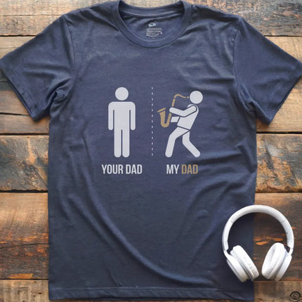 Mein Vater Saxophon T-Shirt