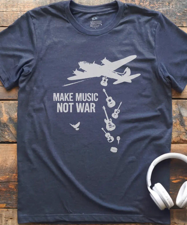 Make Music Not War T-Shirt