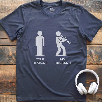 Husband Clarinet T-Shirt