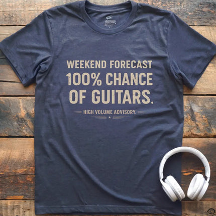 Weather Forecast Guitars T-Shirt