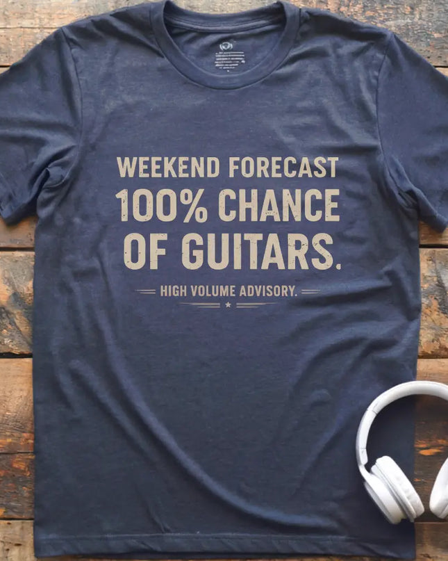 Weather Forecast Guitars T-Shirt