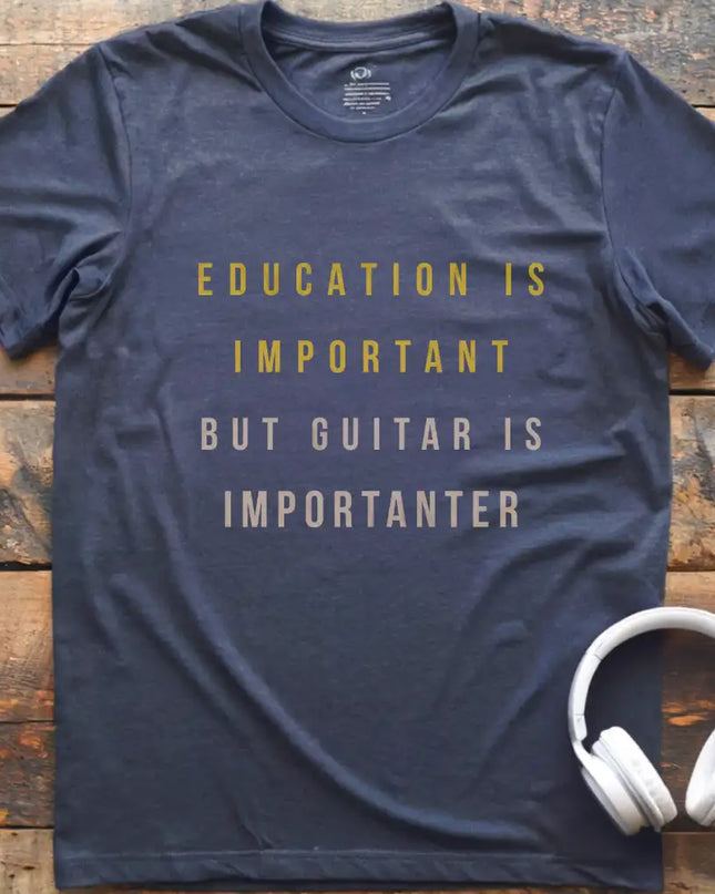 Education Guitar T-Shirt