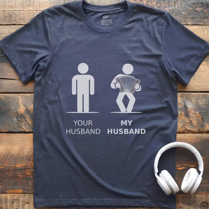Husband Accordion T-Shirt