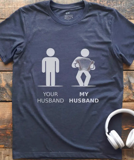 Husband Accordion T-Shirt