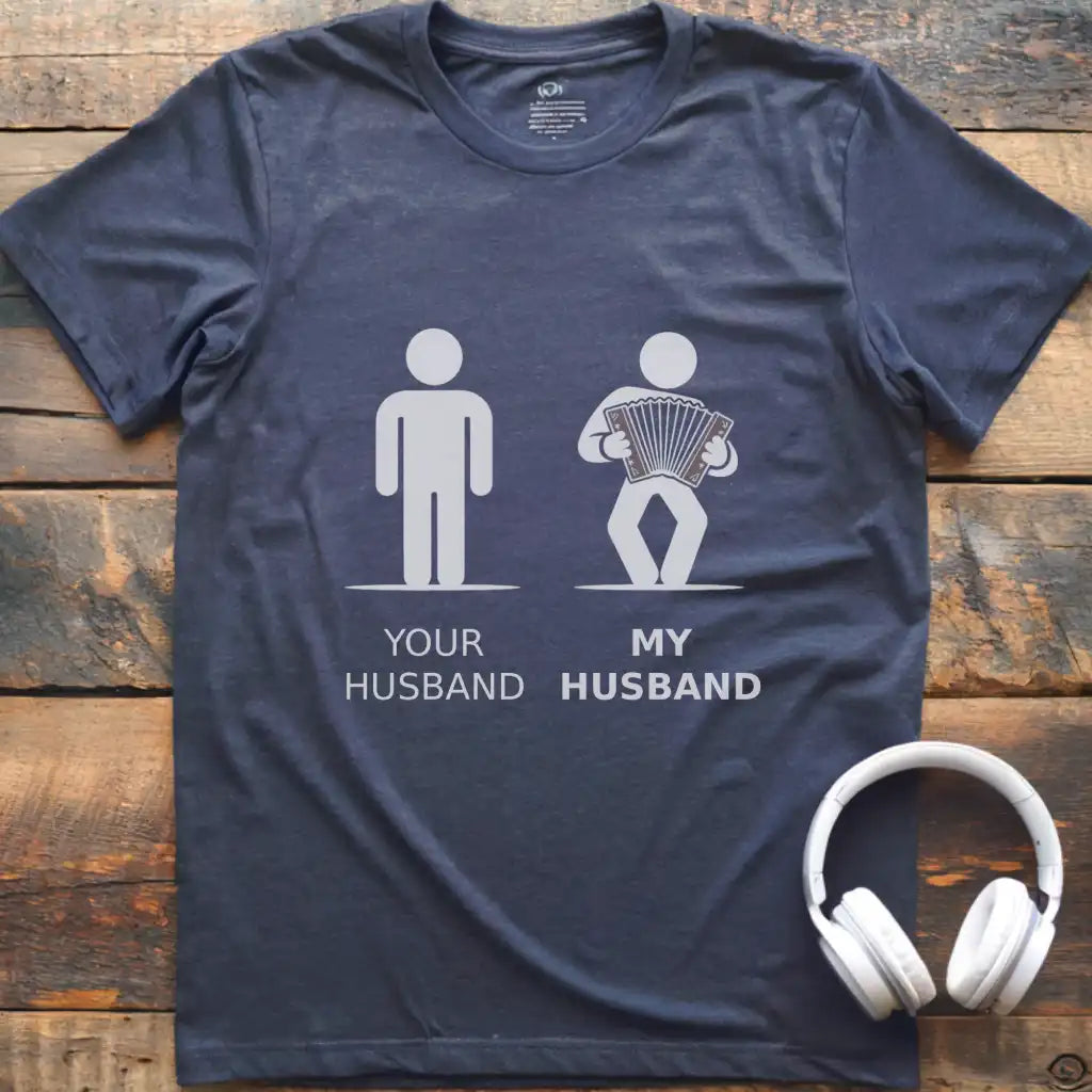 Husband Accordion T-Shirt