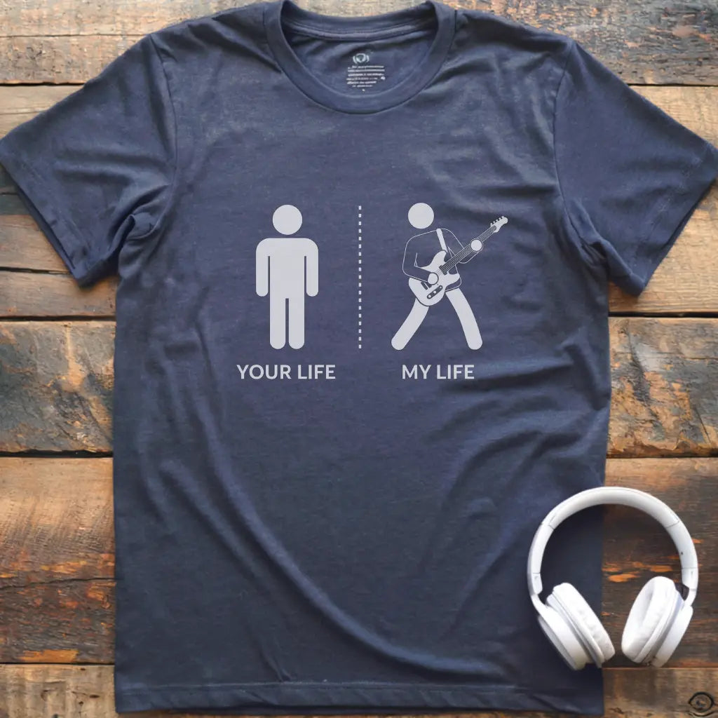Life Guitar Male T-shirt