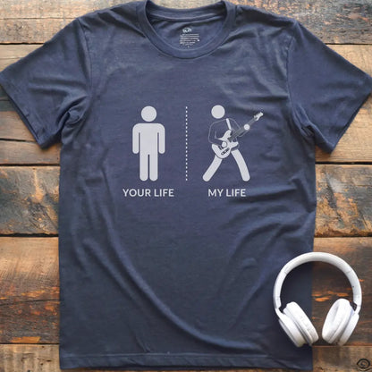 Life Guitar Male T-shirt