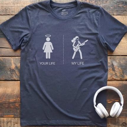 Life Guitar Female 1 T-shirt
