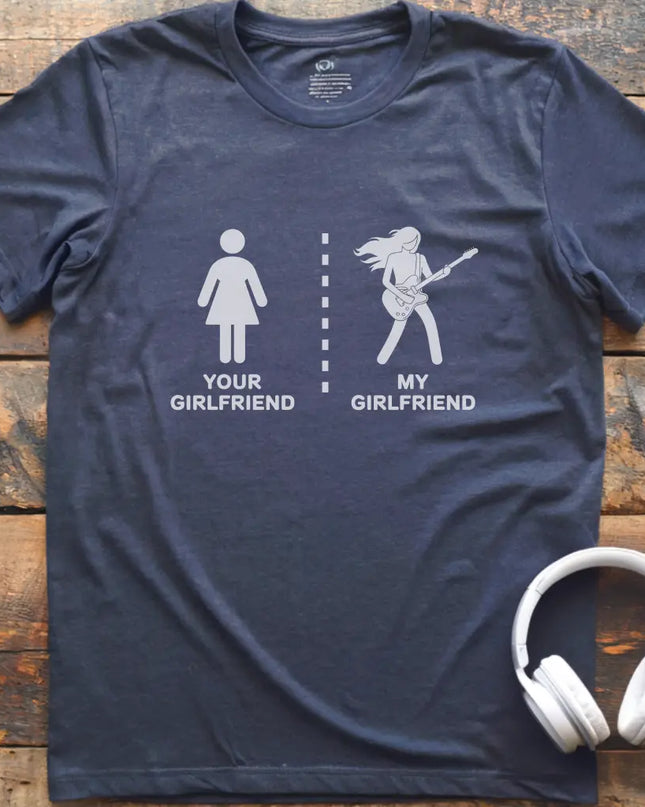 My Girlfriend Guitar T-shirt