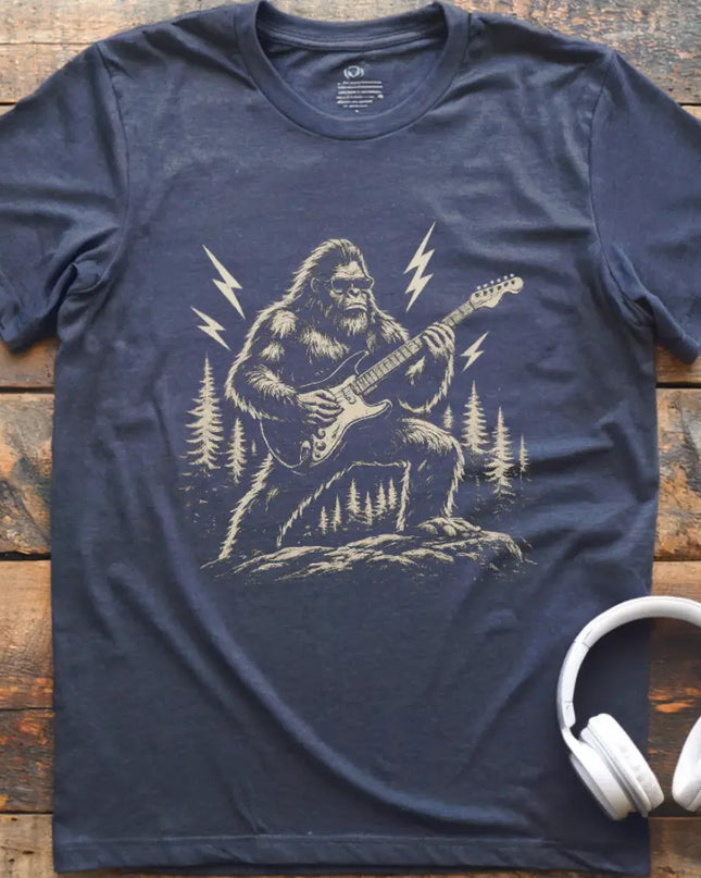 Bigfoot Electric Guitar T-Shirt
