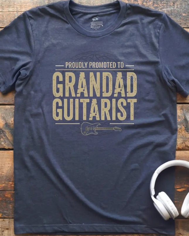 Promoted Grandad Guitarist T-Shirt