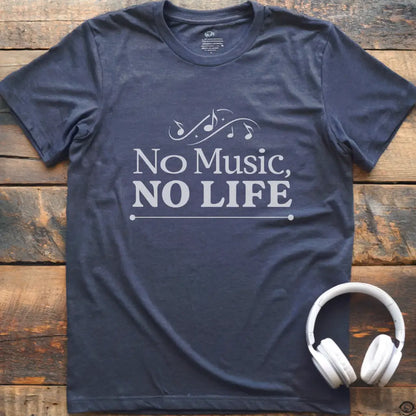 No Music T-Shirt