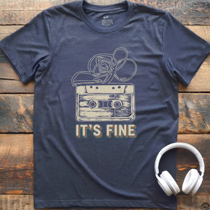 It's Fine Cassette T-Shirt