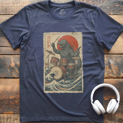 Godzilla Drums T-Shirt