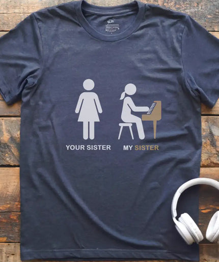 KIDS Sister Piano T-Shirt