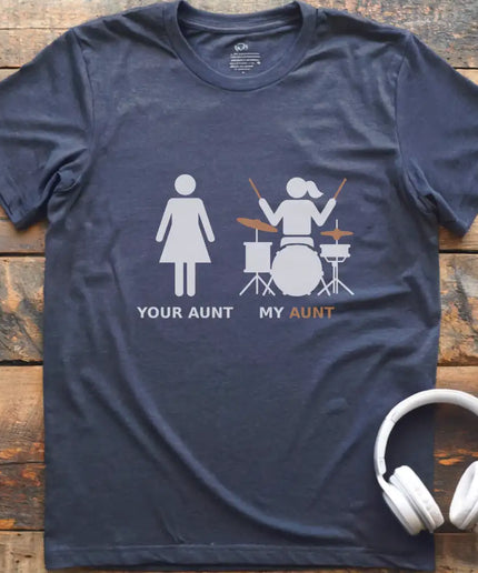 KIDS Aunt Drum T-Shirt