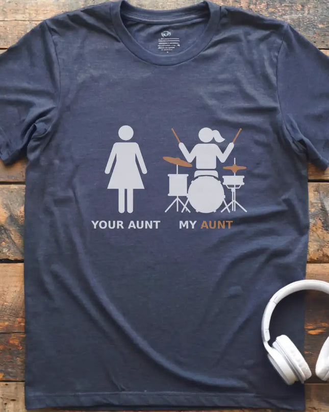 KIDS Aunt Drum T-Shirt