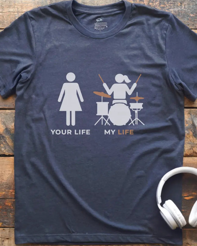 Life Drum Female T-shirt