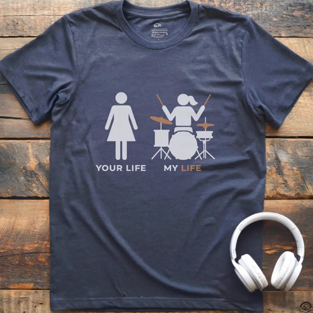 Life Drum Female T-shirt