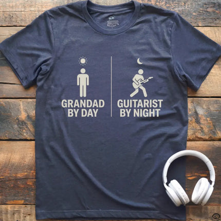 Grandad Guitarist Night T-Shirt