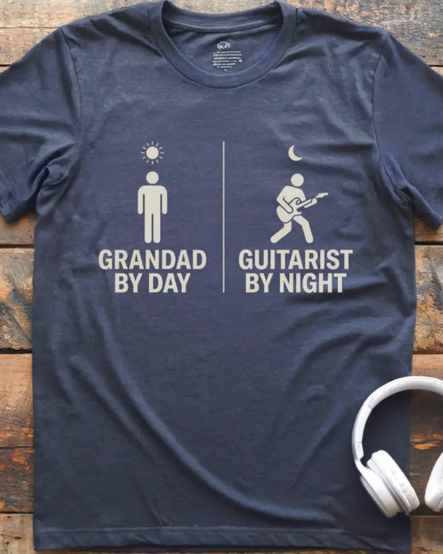 Grandad Guitarist Night T-Shirt