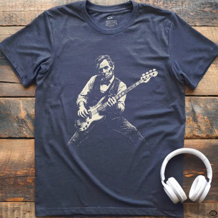 Lincoln Bass Guitar T-Shirt