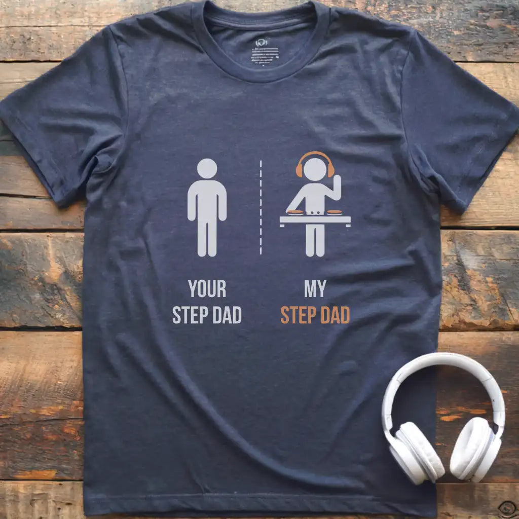 KIDS Step Dad DJ T-Shirt