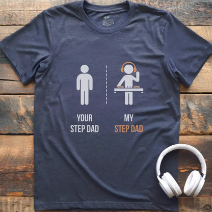 KIDS Step Dad DJ T-Shirt