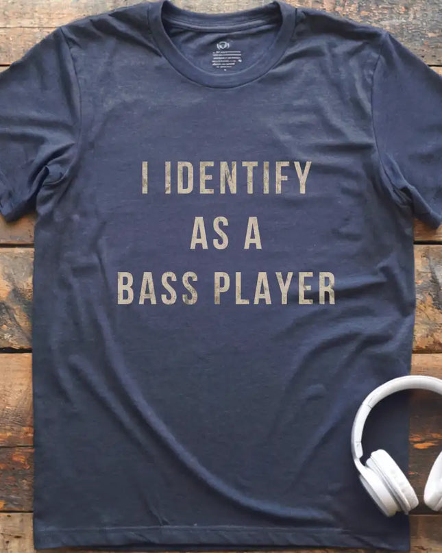 Identify Bass Player T-Shirt