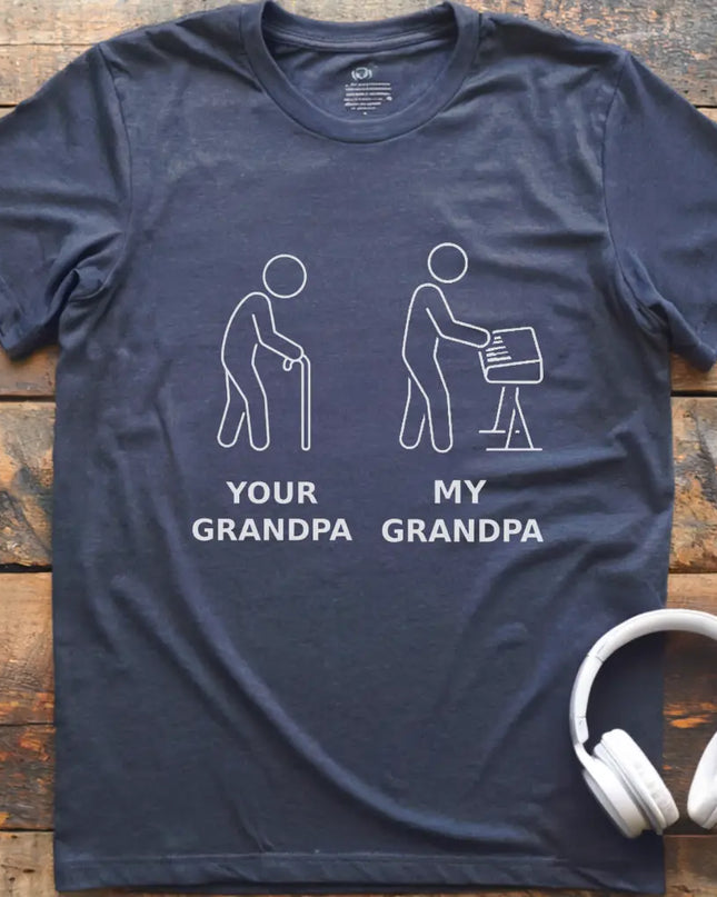 Grandpa Keyboard T-Shirt